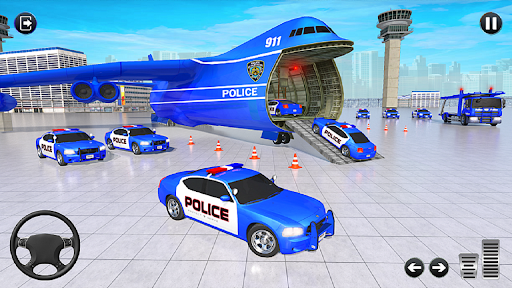 Police Vehicle Cargo Truck Sim
