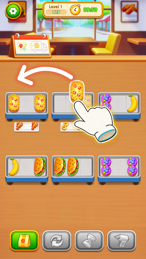 Grill Sort - Food Sort Games