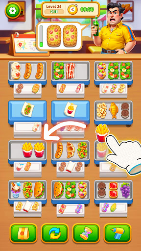 Grill Sort - Food Sort Games