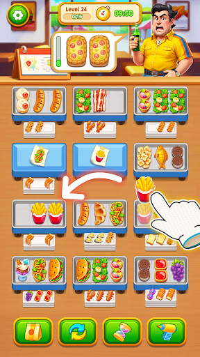 Grill Sort - Food Sort Games