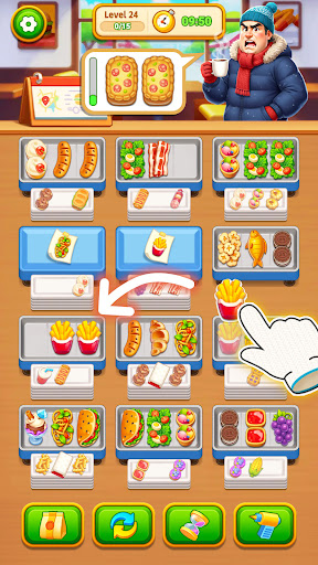 Grill Sort - Food Sort Games