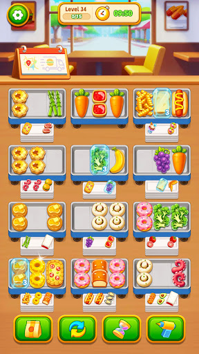 Grill Sort: Food  Games, Match