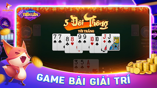 C?ng game ZingPlay - Game bài - Game c? - Ti?n lên PC