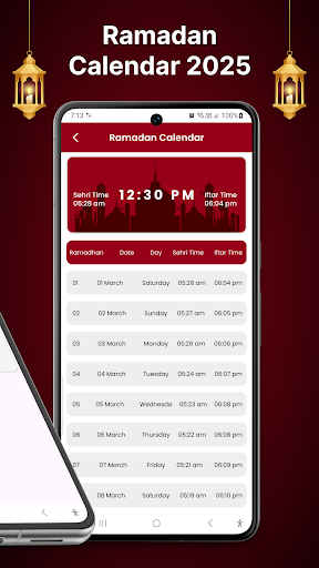 Календарь Рамадана 2025 ПК