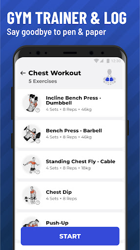 Gym Workout Tracker: Gym Log PC