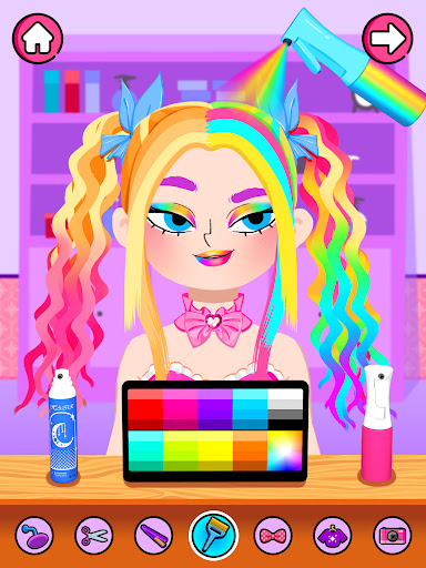 Hair Salon Makeup Girls Games