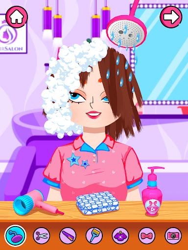 Hair Salon Makeup Girls Games