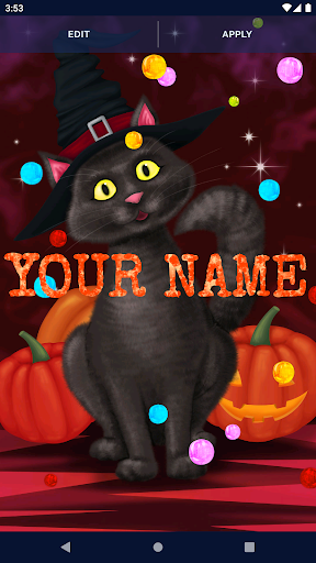 Halloween Black Cat Wallpaper电脑版