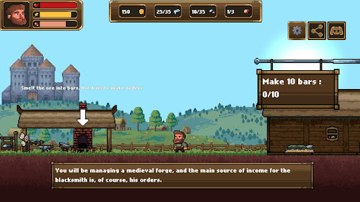 Hammer & Steel: idle business