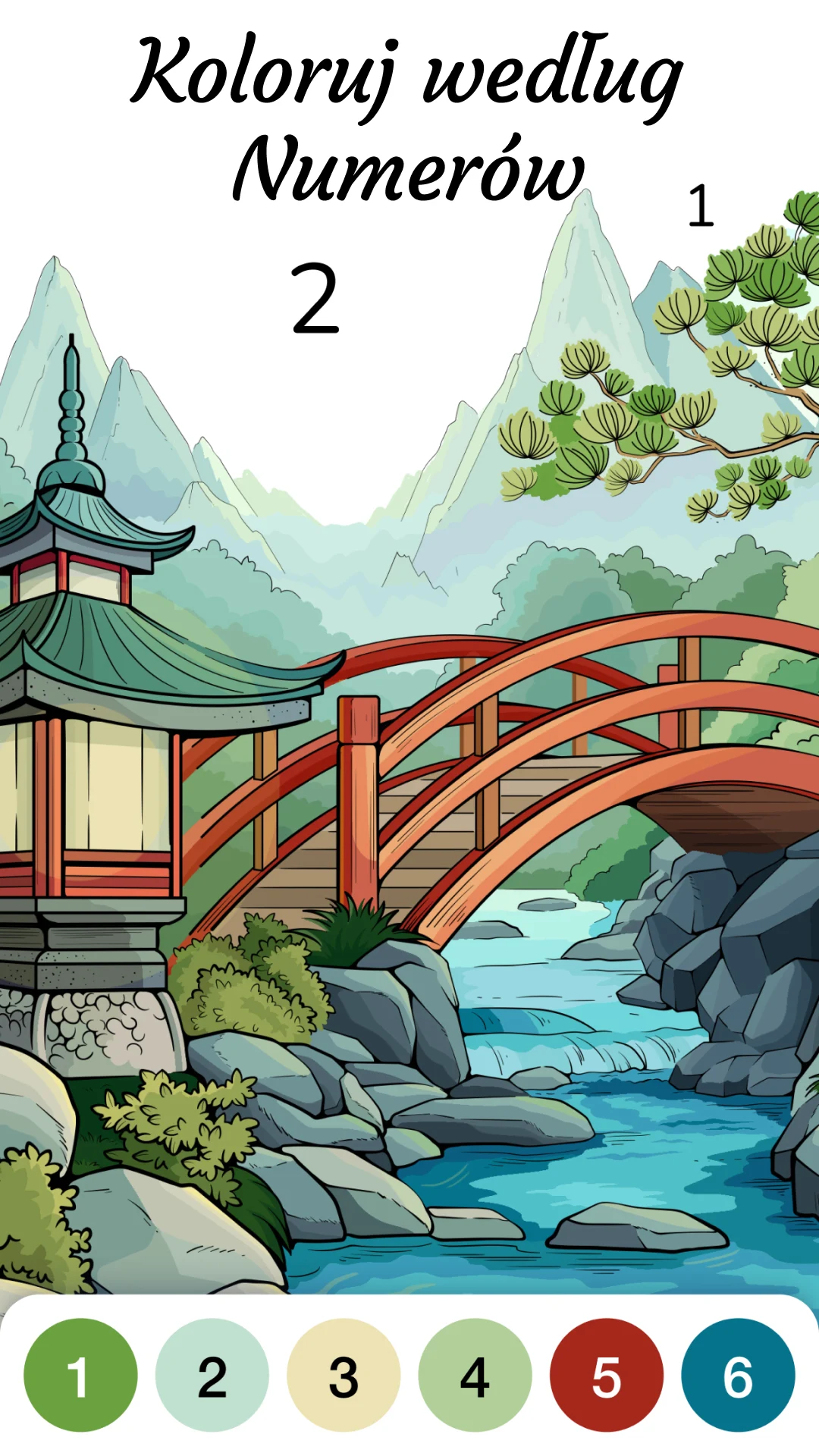 Zen Color – koloruj wg numeru PC