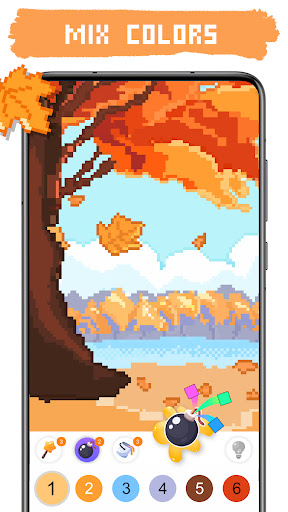 komputer Pixel Art Games: Pixel Color