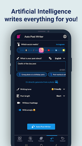 komputer Hashtags AI: Follower Booster