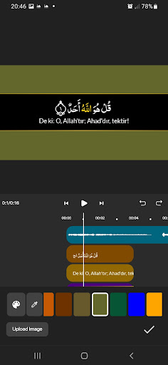 Asaloun : Quran video editing پی سی