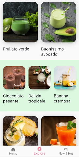 Frullati Ricette Italiano PC