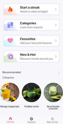 Frullati Ricette Italiano PC