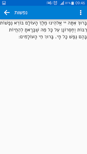 לוח הברכות השלם וברכת המזון پی سی