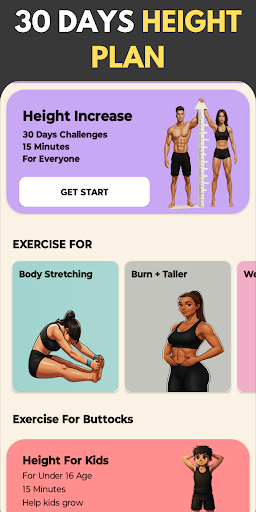 Height Increase Workout Taller پی سی