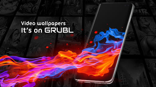 GRUBL™ 4D Live Wallpapers + AI PC