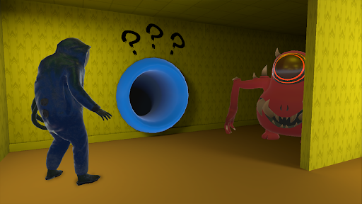 Hide in The Backrooms Nextbots