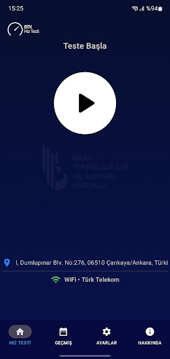 BTK Hız Testi PC