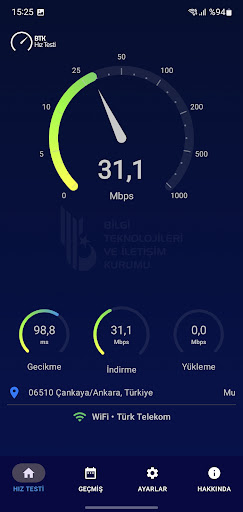 BTK Hız Testi PC