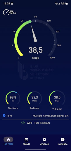 BTK Hız Testi PC