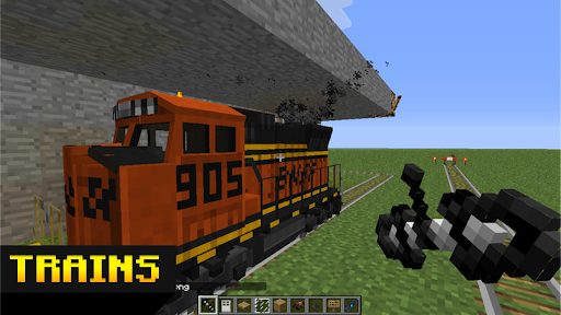 Train mod for minecraft