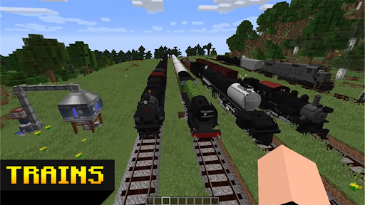 Train mod for minecraft