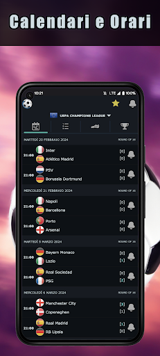 Risultati live del calcio PC