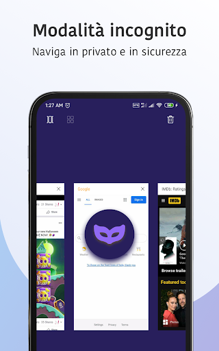 Browser Fiery:veloce e privato PC
