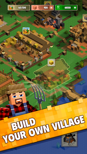 Minetap 3D: Idle-Merge RPG