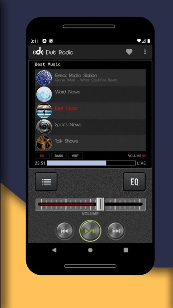 Dub Radio - Free Internet Music, News & Sports PC