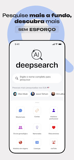 Busca com Deepsearch AI para PC