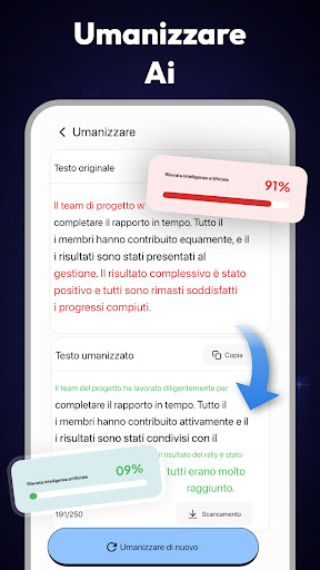 Rilevatore Ia & Umanizza Testo PC
