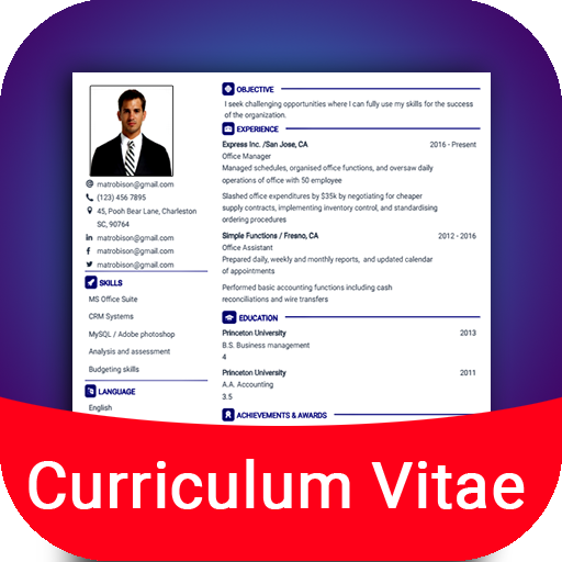 Currículum vítae Crear CV PDF PC