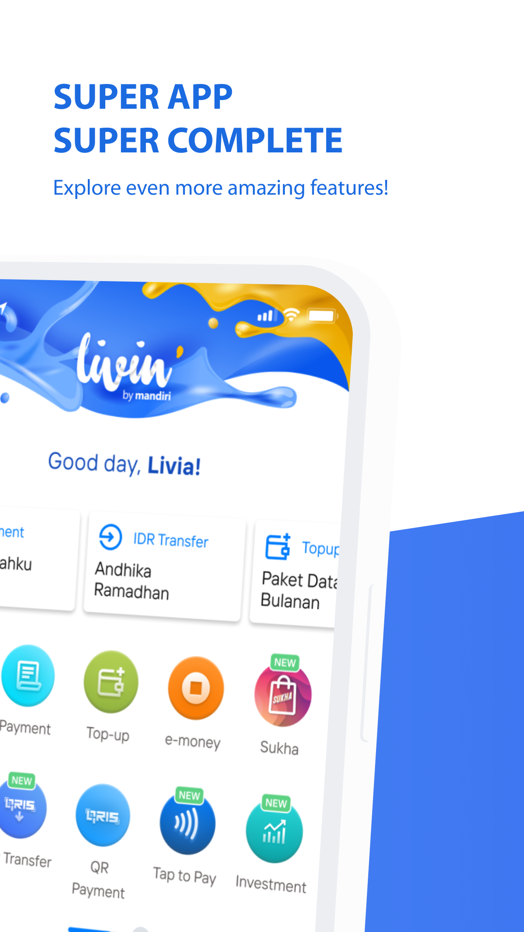 Download New Livin' By Mandiri On PC With MEmu