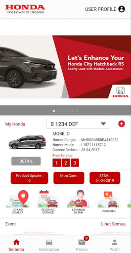 Honda e-Care PC