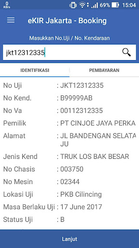 eKIR Jakarta - Booking PC