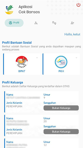 komputer Aplikasi Cek Bansos