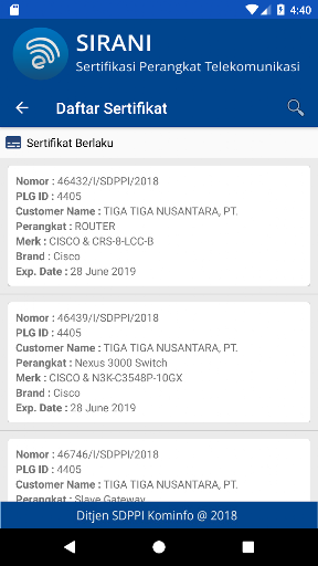 komputer SIRANI