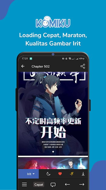 Download Komiku ID : Baca Komik + Notifikasi Update on PC with MEmu