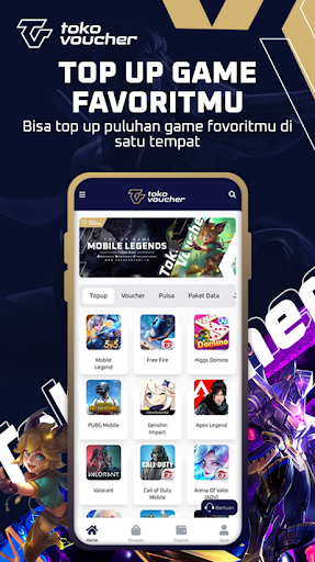 Tokovoucher - Topup Game Murah PC