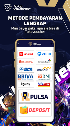 Tokovoucher - Topup Game Murah