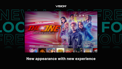 Vision+: Nonton TV & Streaming