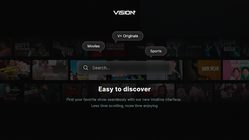 Vision+: Nonton TV & Streaming