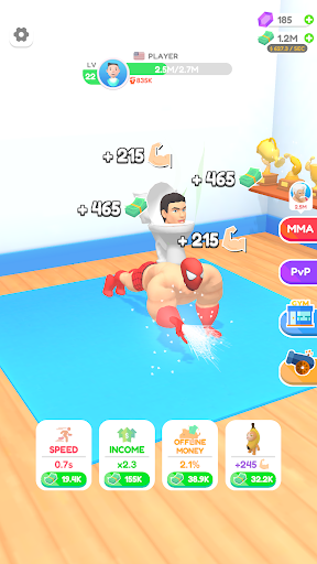 Отжимания Idle ПК