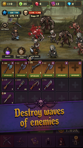 Idle Vampire Hunter: Merge RPG PC