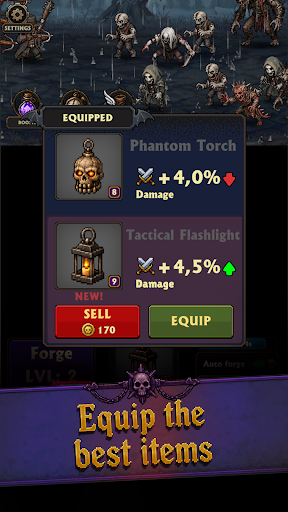 Idle Vampire Hunter: Merge RPG PC