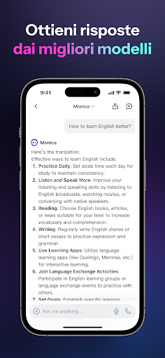 Monica AI: Assistente IA Unico PC