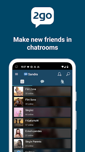 2go Chat - Chat Rooms & Dating PC